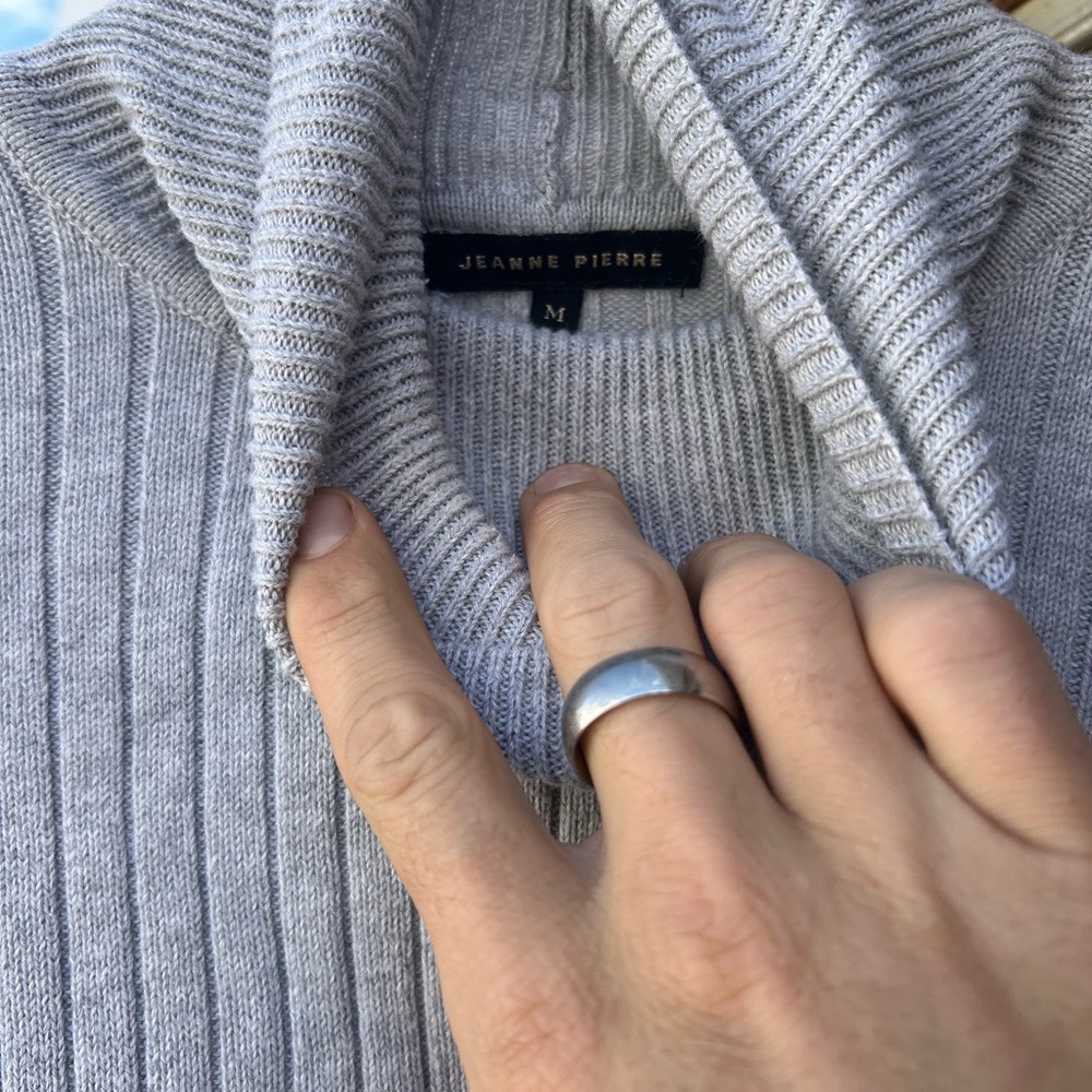 Jeanne Pierre Men's Turtleneck Sweater